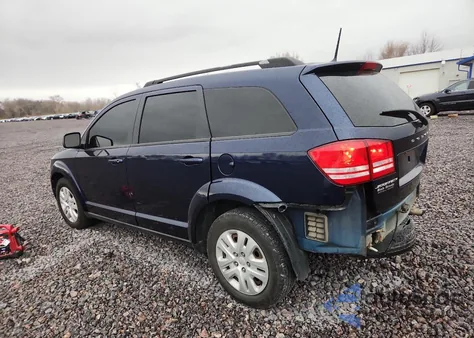 2018 Dodge Journey Se from USA, damaged, VIN 3C4PDCAB8JT533075